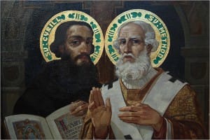 Святые равноапостольные Кирилли и Мефодий