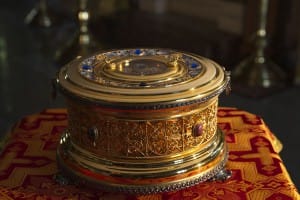 Ковчег с частицей святых мощей святой Людмилы, княгини Чешской
