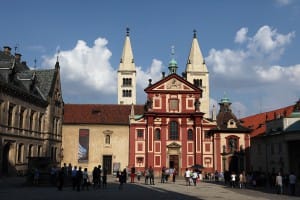 Базилика святого Георгия (Прага), в которой хранятся мощи святой мученицы Людмилы.